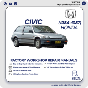 Honda Civic Workshop Manual 1984-1987 PDF Download