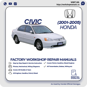 Honda Civic Workshop Manual 2001-2005 PDF Download