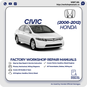 Honda Civic Workshop Manual 2006-2012 PDF Download