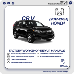 Honda CR-V Workshop Manual 2017-2023 PDF Download