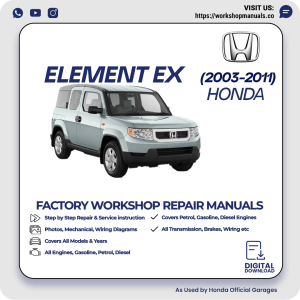 Honda Element EX Workshop Manual 2003-2011 PDF Download