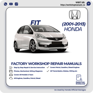 Honda Fit Workshop Manual 2001-2013 PDF Download