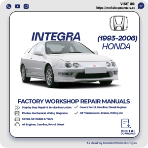 Honda Integra Workshop Manual 1993-2006 PDF Download