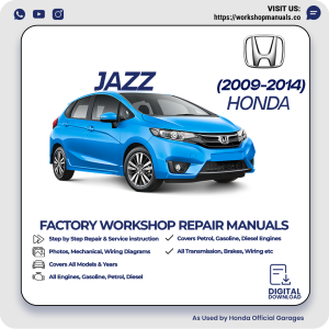 Honda Jazz Workshop Manual 2009-2014 PDF Download