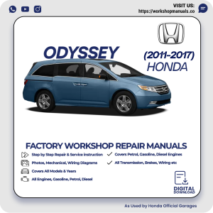 Honda Odyssey Workshop Manual 2011-2017 PDF Download