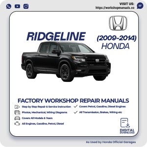 Honda Ridgeline Workshop Manual 2009-2014 PDF Download