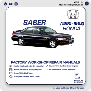Honda Saber Workshop Manual 1995-1998 PDF Download