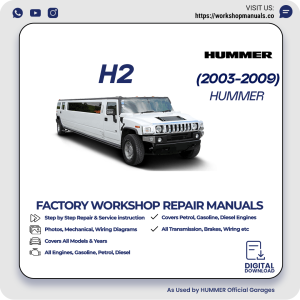 Hummer H2 Workshop Manual 2003-2009 PDF Download