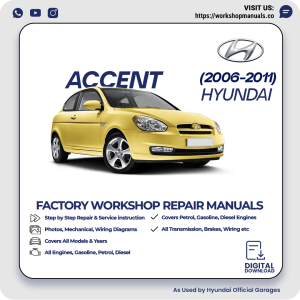 Hyundai Accent Workshop Manual 2006-2011 PDF Download