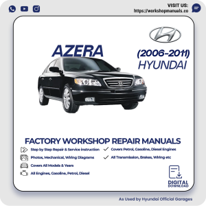 Hyundai Azera Workshop Manual 2006-2011 PDF Download