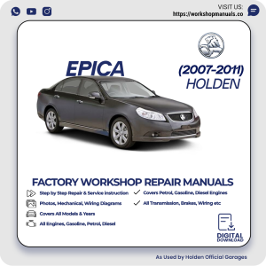 Holden Epica Workshop Repair Manual 2007-2011 PDF Download