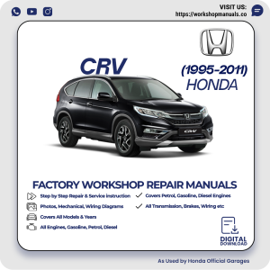 Honda CRV Workshop Repair Manual 1995-2011 PDF Download