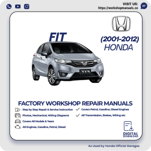 Honda Fit Workshop Repair Manual 2001-2012 PDF Download