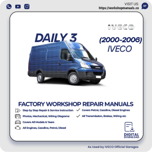 Iveco Daily 3 Workshop Manual 2000-2006 PDF Download