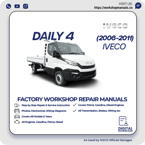 Iveco Daily 4 Workshop Manual 2006-2011 PDF Download