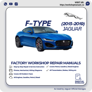 Jaguar F-Type Workshop Repair Manual PDF Download