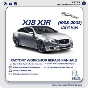 Jaguar XJ8 XJR Workshop Repair Manual PDF Download