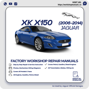 Jaguar XK X150 Workshop Repair Manual PDF Download