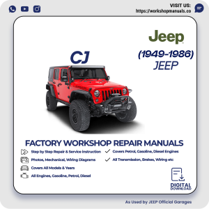 Jeep CJ Workshop Repair Manual PDF Download