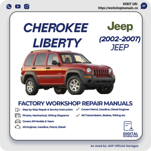 Jeep Cherokee Liberty Workshop Repair Manual PDF Download