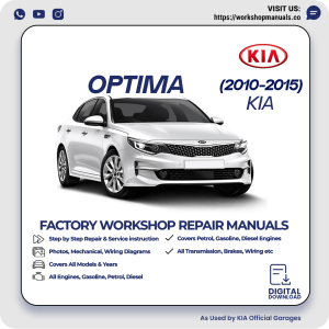 Kia Optima Workshop Repair Manual PDF Download