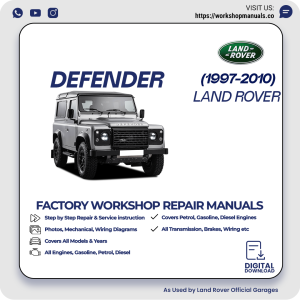 Land Rover Defender Workshop Repair Manual PDF Download