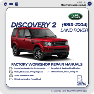Land Rover Discovery 2 Workshop Repair Manual PDF Download
