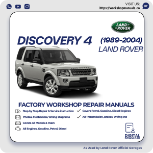 Land Rover Discovery 4 Workshop Repair Manual PDF Download