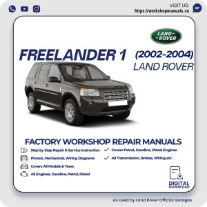 Land Rover Freelander 1 Workshop Repair Manual PDF Download