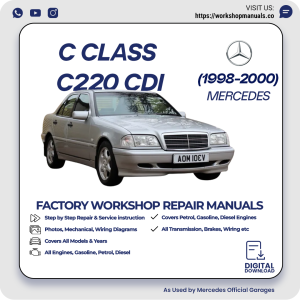 Mercedes C-Class C220 CDI Workshop Manual 1998-2000 PDF Download