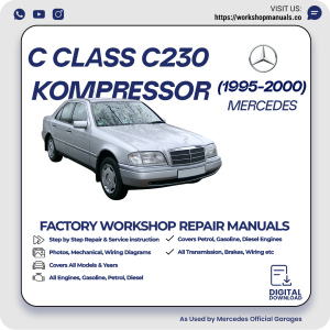 Mercedes C-Class C230 Kompressor Workshop Manual 1995-2000 PDF Download