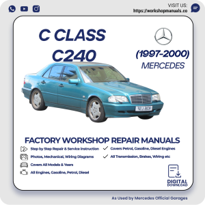 Mercedes C-Class C240 Workshop Manual 1997-2000 PDF Download
