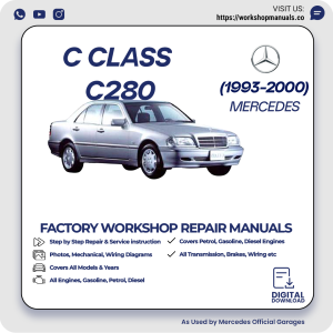 Mercedes C-Class C280 Workshop Manual 1993-2000 PDF Download