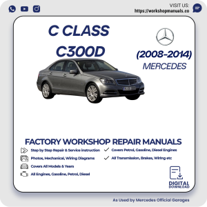 Mercedes C-Class C300d Workshop Manual 2008-2014 PDF Download