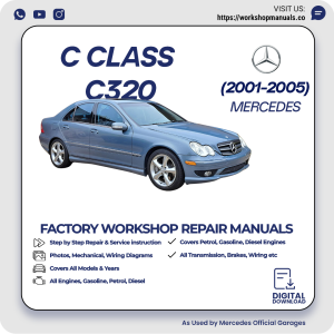 Mercedes C-Class C320 Workshop Manual 2001-2005 PDF Download