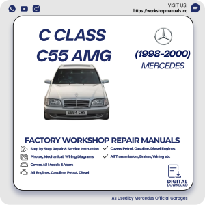 Mercedes C-Class C55 AMG Workshop Manual 1998-2000 PDF Download