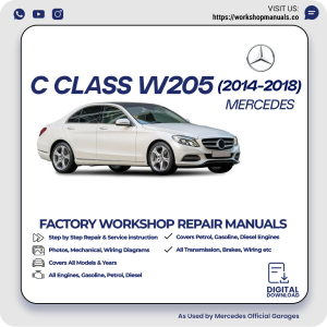 Mercedes C-Class W205 Workshop Manual 2014-2018 PDF Download