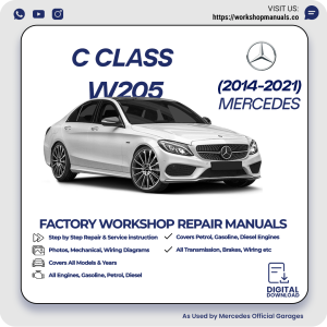 Mercedes C-Class W205 Workshop Manual 2014-2021 PDF Download