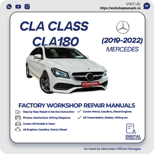 Mercedes CLA-Class CLA180 Workshop Manual 2019-2022 PDF Download