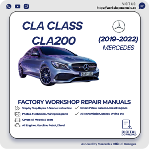 Mercedes CLA-Class CLA200 Workshop Manual 2019-2022 PDF Download