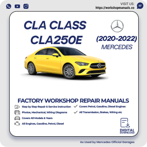 Mercedes CLA-Class CLA250e Workshop Manual 2020-2022 PDF Download