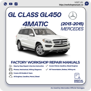 Mercedes GL-Class GL450 4MATIC Workshop Manual 2013-2015 PDF Download