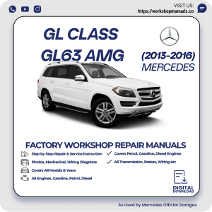 Mercedes GL-Class GL63 AMG Workshop Manual 2013-2016 PDF Download