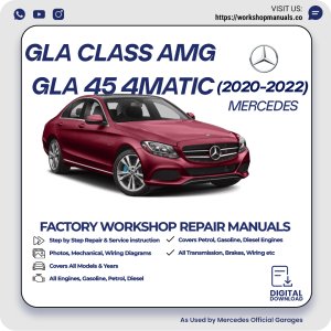 Mercedes GLA-Class AMG GLA 45 4MATIC Workshop Manual 2020-2022 PDF Download