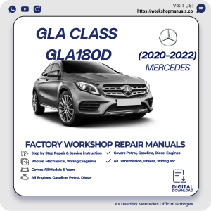 Mercedes GLA-Class GLA180d Workshop Manual 2020-2022 PDF Download