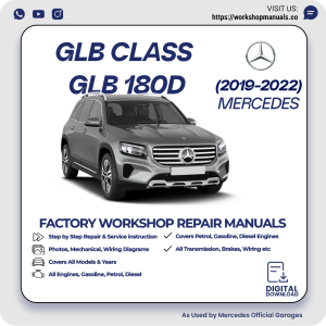 Mercedes GLB-Class GLB 180d Workshop Manual 2019-2022 PDF Download
