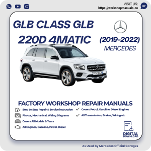 Mercedes GLB-Class GLB 220d 4MATIC Workshop Manual 2019-2022 PDF Download