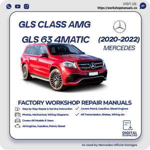 Mercedes GLS-Class AMG GLS 63 4MATIC Workshop Manual 2020-2022 PDF Download