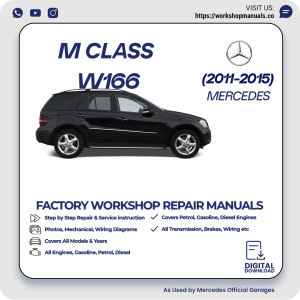 Mercedes M-Class W166 Workshop Manual 2011-2015 PDF Download