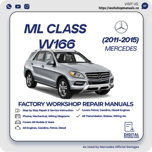 Mercedes ML-Class W166 Workshop Manual 2011-2015 PDF Download